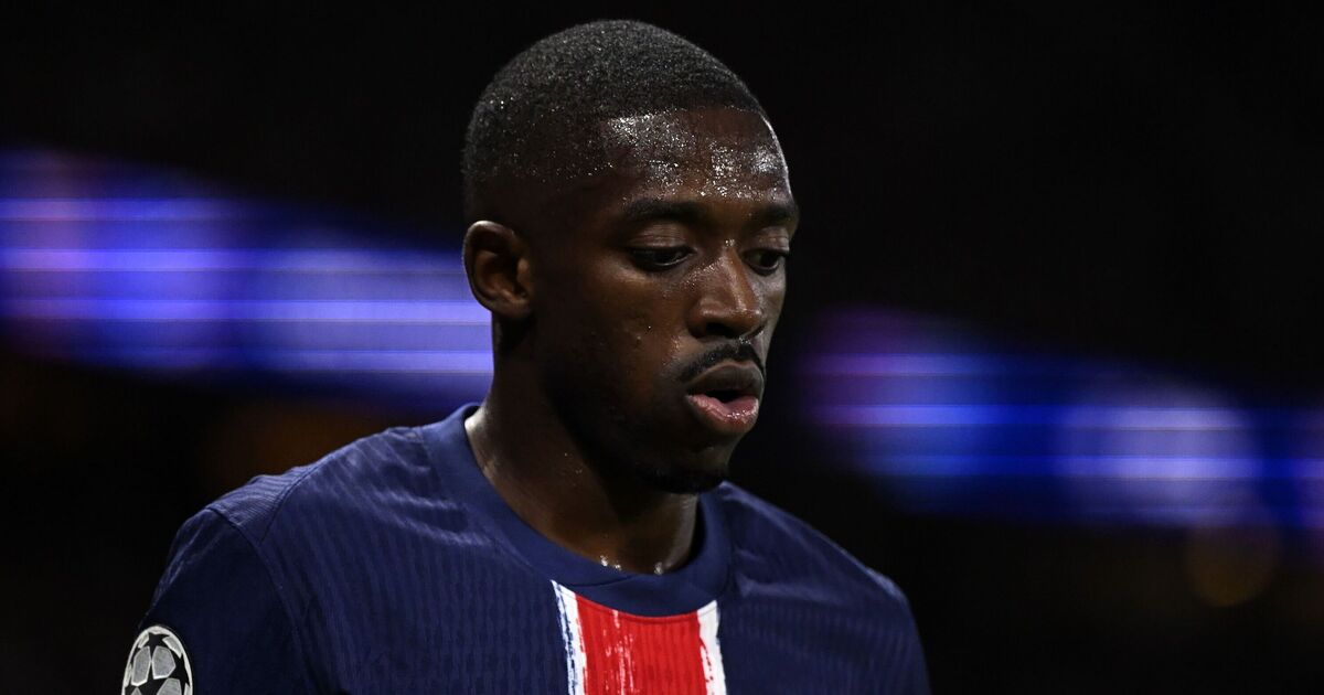 PSG axe Ousmane Dembele for Arsenal clash after 'angry row with manager'