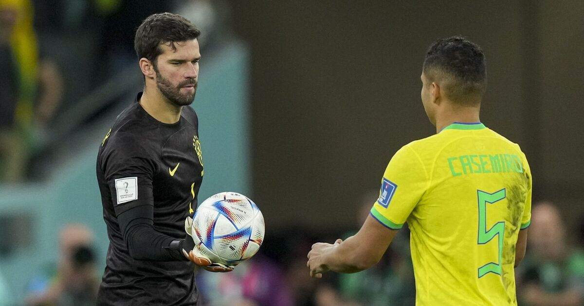 Alisson and Casemiro could be excluded from Brazil squad as shocking new idea mooted