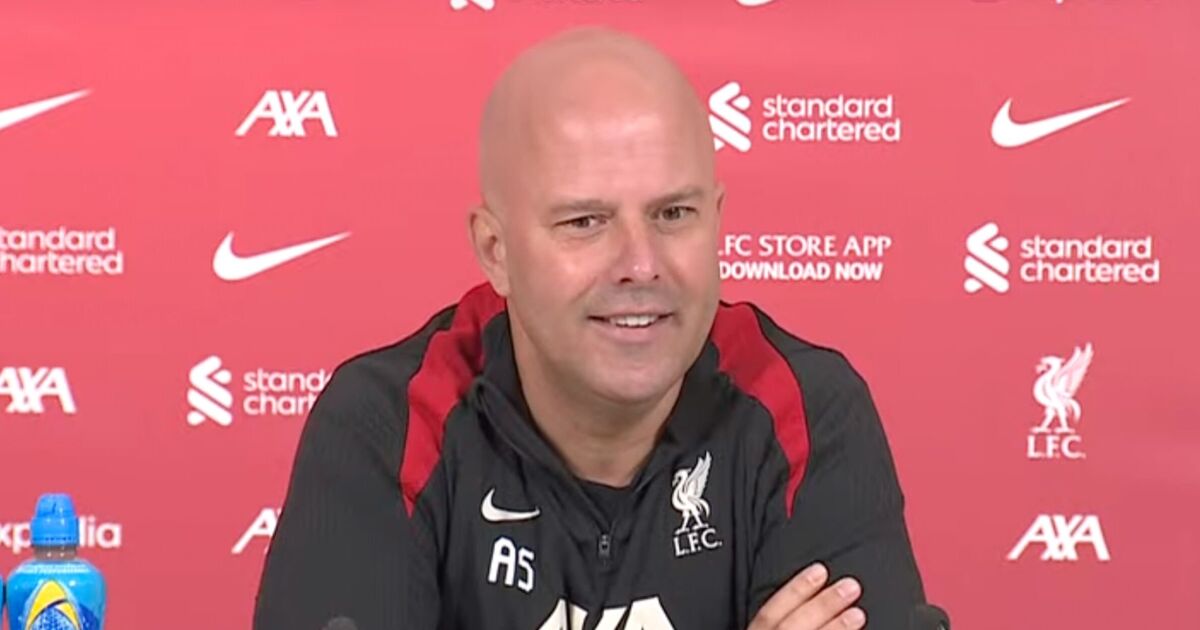 Arne Slot swears as he's quizzed on Salah, Van Dijk and Alexander-Arnold Liverpool deals