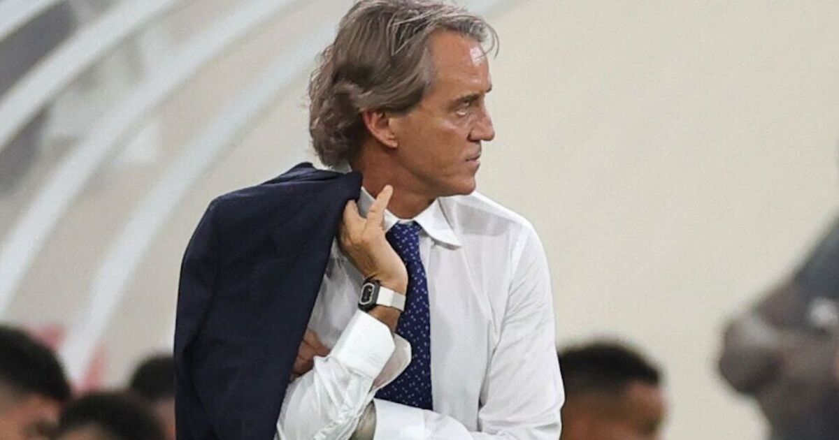 Roberto Mancini 'facing sack in Saudi Arabia' after kicking off with homegrown players