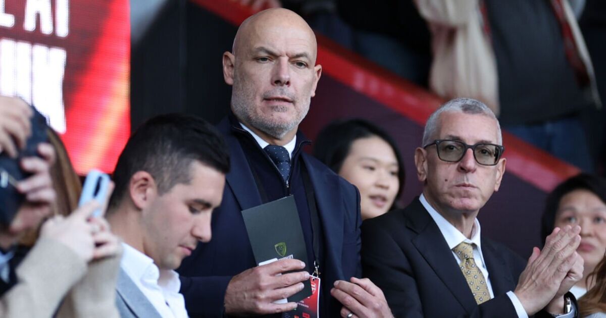 Howard Webb confusion explained as PGMOL chief caught on camera before William Saliba red