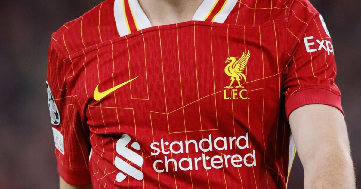 Liverpool make alteration to red home kit for Chelsea Premier League clash