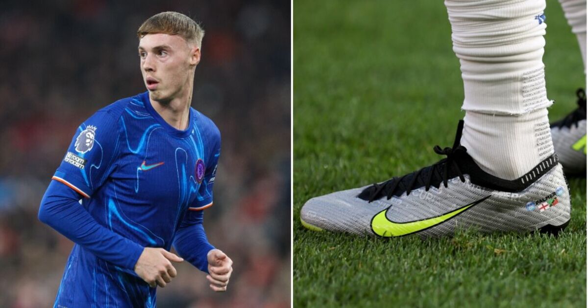 Cole Palmer turns his Nike boots 'cold' as Chelsea ace makes odd customisation