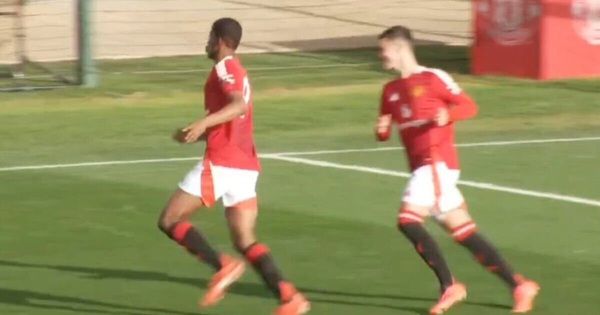 Man Utd prodigy Chido Obi-Martin immediately rubs Arsenal's face in it on first U18s start