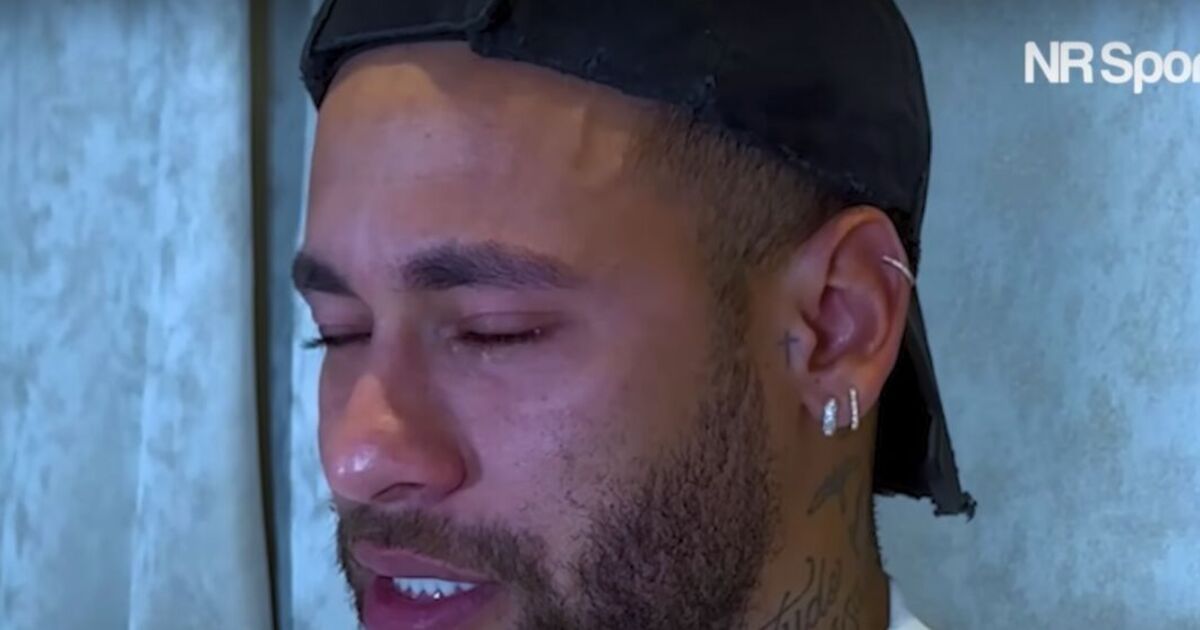 Neymar breaks down in tears and is 'suffering every day' despite closing on injury return