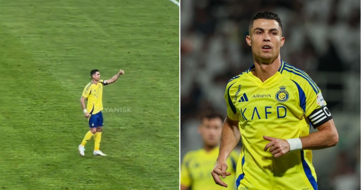 Cristiano Ronaldo has funny reaction to cruel Lionel Messi chants from Saudi fans