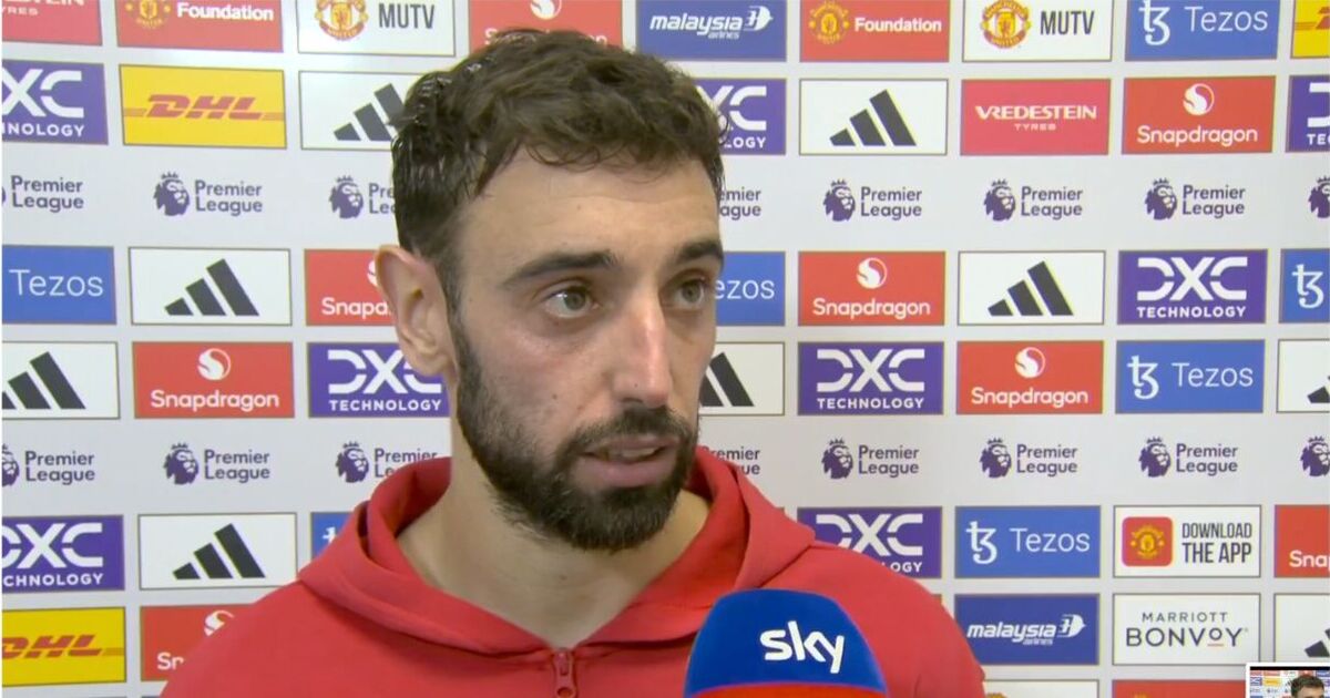 Bruno Fernandes apologises to Erik ten Hag after Man Utd draw with Chelsea