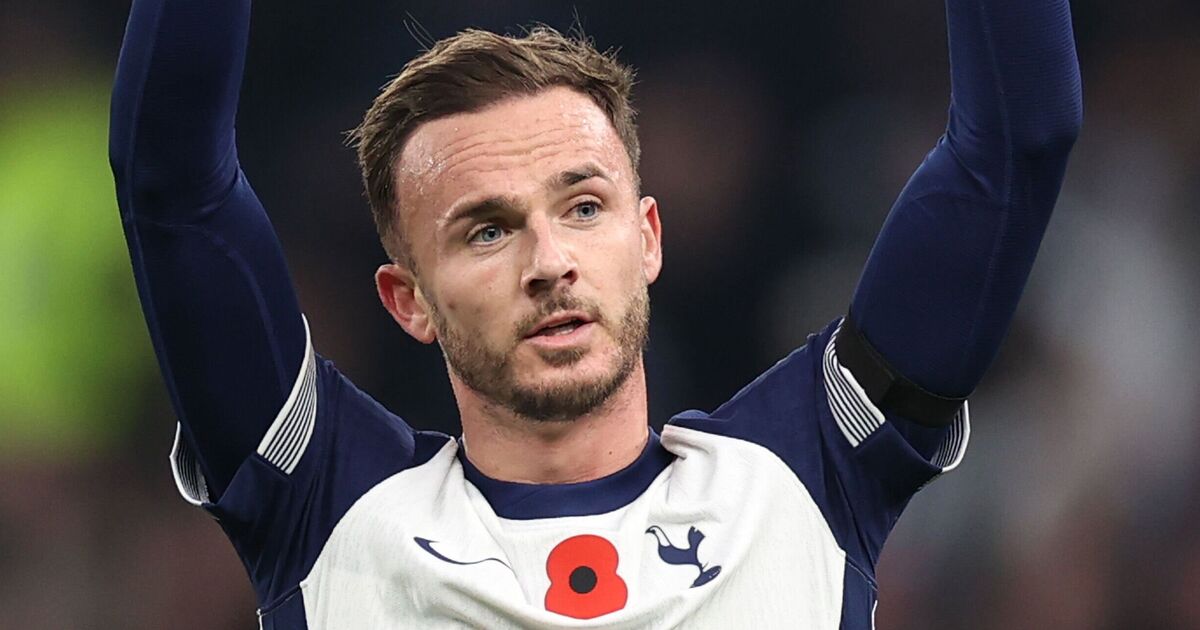 Tottenham star James Maddison names Man Utd duo he 'idolises'