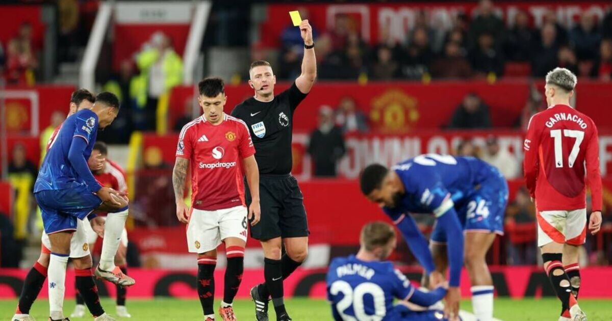 Man Utd's Lisandro Martinez 'could've ended Cole Palmer's career' as ex-ref slams VAR