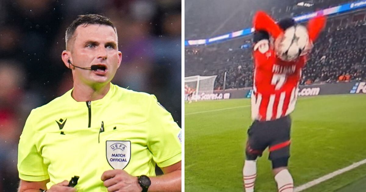 Michael Oliver Champions League drama cleared up as controversial goal baffles viewers