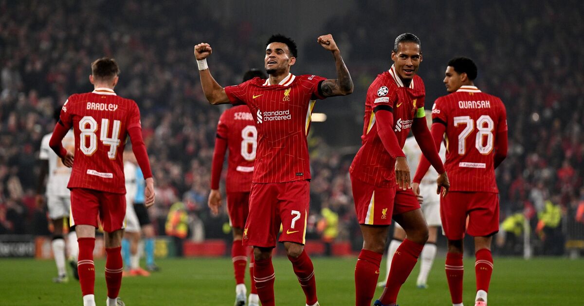 Luis Diaz hat-trick ensures miserable Liverpool return for Xabi Alonso in Champions League