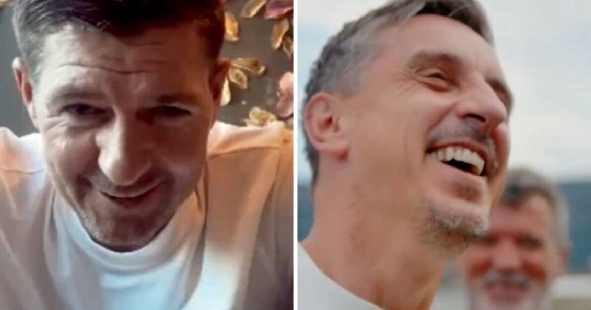 Steven Gerrard's X-rated message to Gary Neville as he boasts about Saudi wages