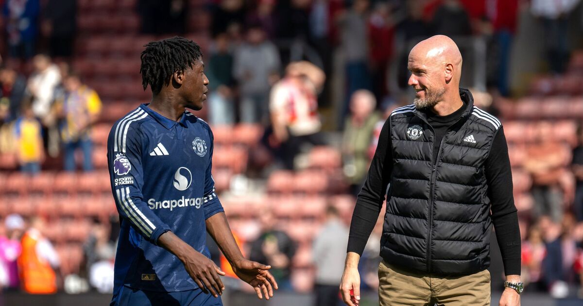 Man Utd midfielder Kobbie Mainoo strongly disagrees with Erik ten Hag in public jab