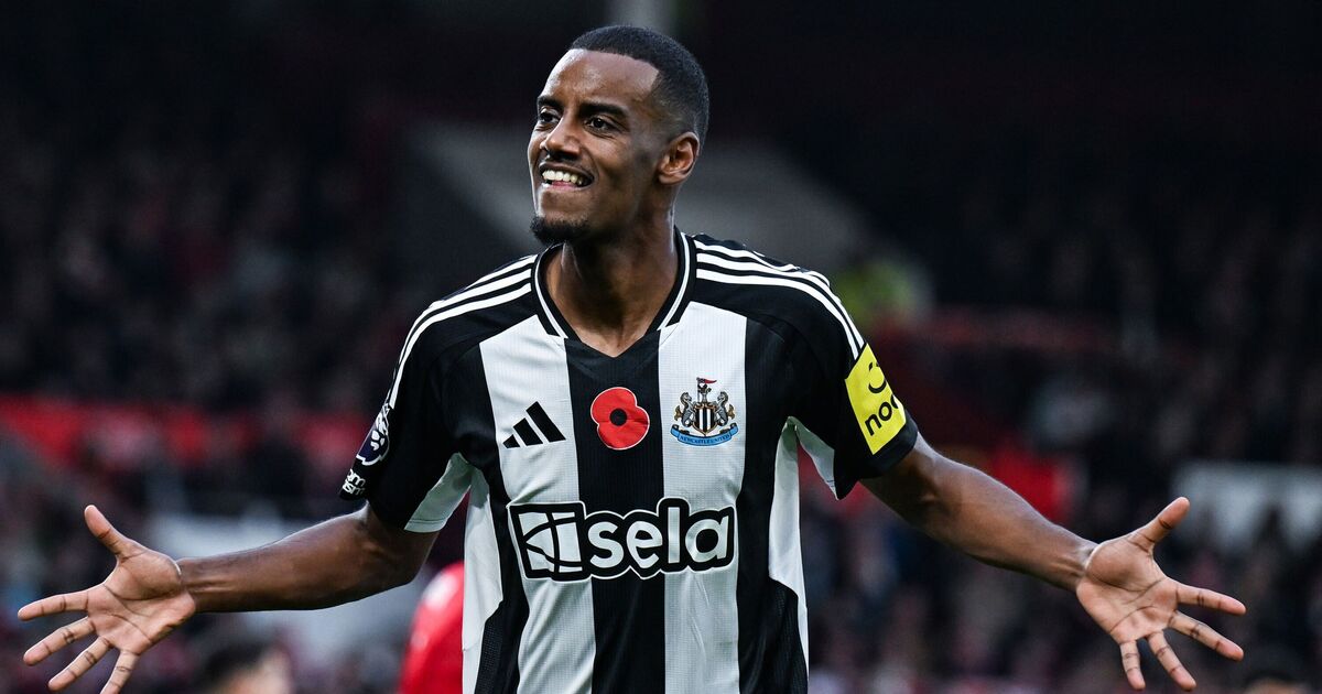 Alexander Isak reacts to Arsenal rumours as Newcastle star addresses future