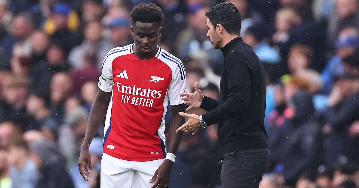 Mikel Arteta gets timely Arsenal boost as major issue arises to Bukayo Saka's frustration