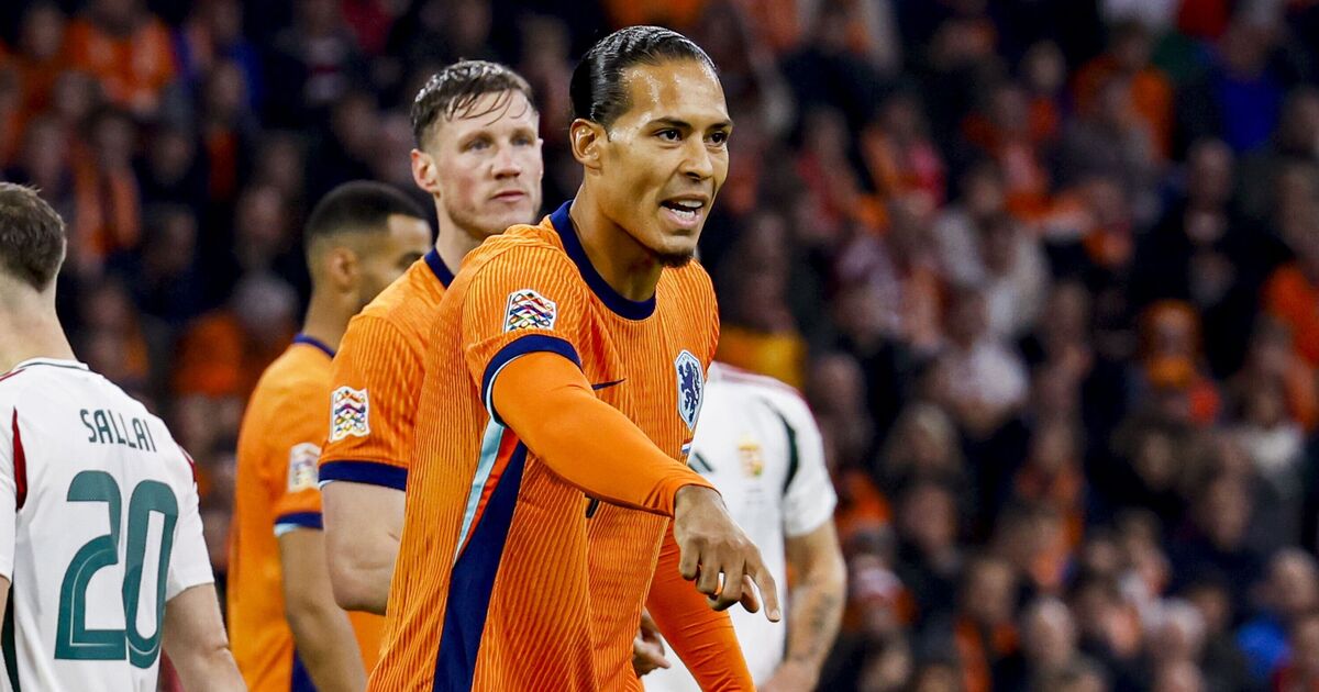 Liverpool star Virgil van Dijk withdraws from Netherlands squad on 'medical grounds'