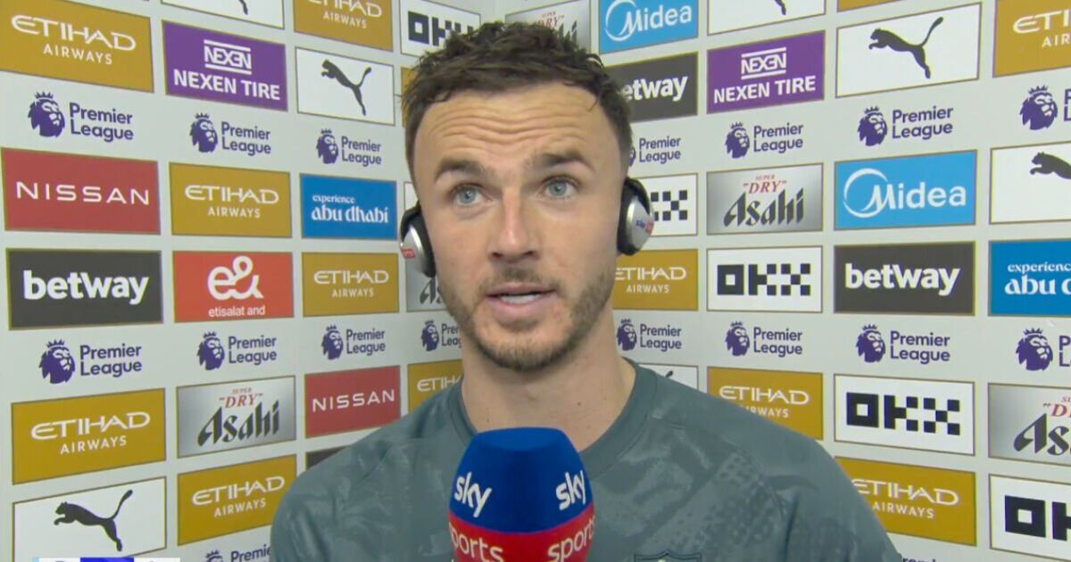 James Maddison pulls up Sky Sports over question after Man City masterclass – ‘Really?’