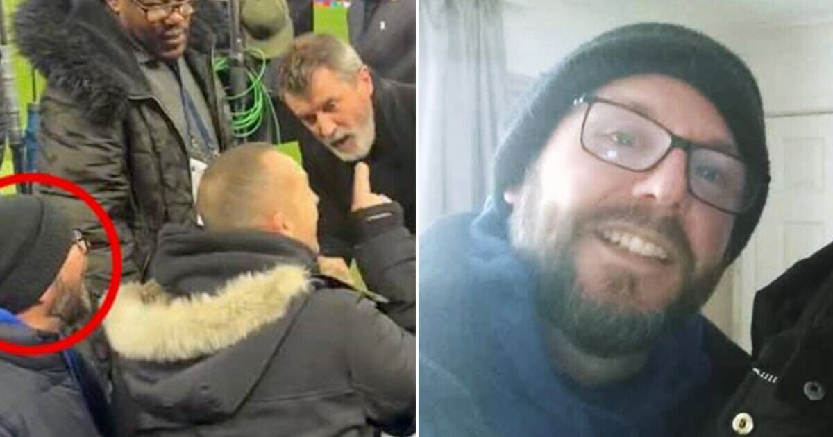 Ipswich fan who rowed with Roy Keane calls Man Utd icon a 'k**b' and explains altercation