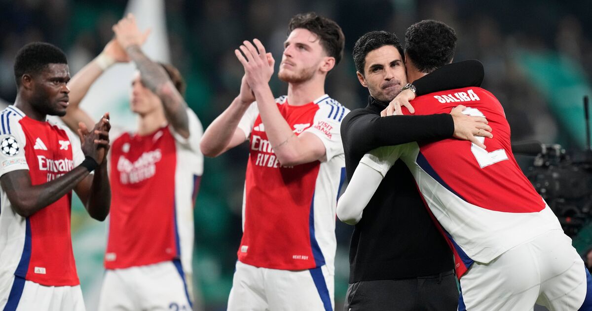 Mikel Arteta beams over 'exceptional' Arsenal after battering Sporting