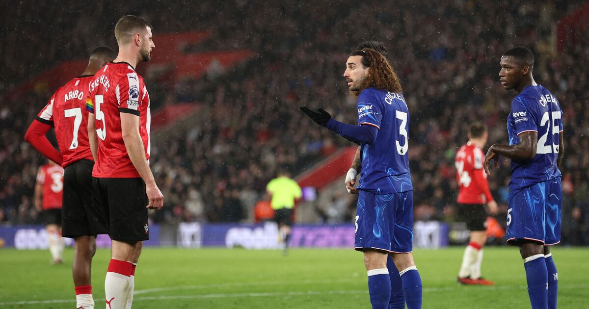 Premier League make statement after Marc Cucurella has hair pulled by Southampton star