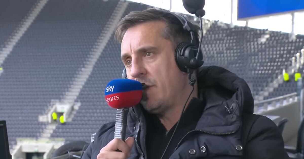 Gary Neville gushes over 'literally amazing' Liverpool star in Tottenham win