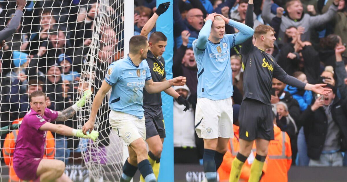 Man City player ratings vs Everton: One star gets 4/10 as pressure mounts on Guardiola