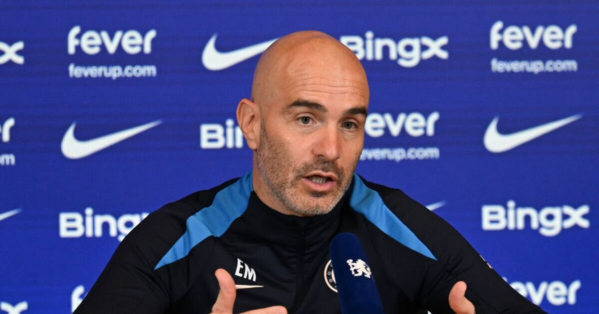 Chelsea boss Maresca speaks out on in-demand Prem striker ahead of January transfer tussle